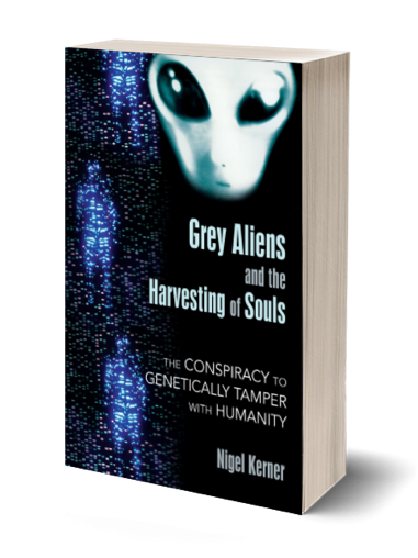 Image of 'Grey Aliens and the Harvesting of Souls' book cover